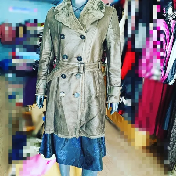 Faux leather jacket❌❌❌✌️sold on other media - Picture 6 of 7